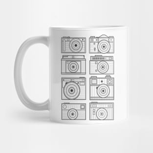 Line Art Classic Camera Mug